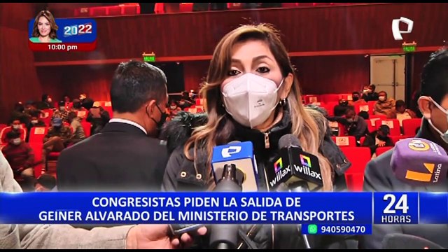 Congresistas de 7 bancadas a favor de la salida del ministro Geiner Alvarado