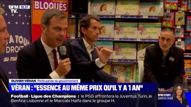 Carburants: Olivier Véran affirme que le prix de l'essence va atteindre le même niveau qu'il y a un an