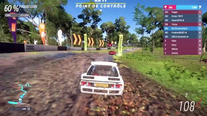 Forza Horizon 5 le test affrontement d'origine ford rs200 évolution