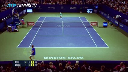 Highlights: Dere setzt sich gegen Gasquet durch