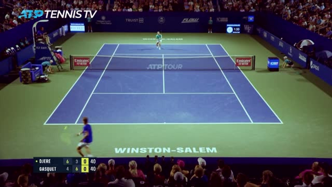 Highlights: Dere setzt sich gegen Gasquet durch