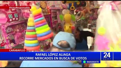 Télécharger la video: Carabayllo: Rafael López Aliaga realiza actividades proselitistas en el distrito