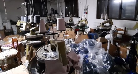 Treviso, sequestrato laboratorio tessile gestito da imprese straniere "apri e chiudi" (26.08.22)