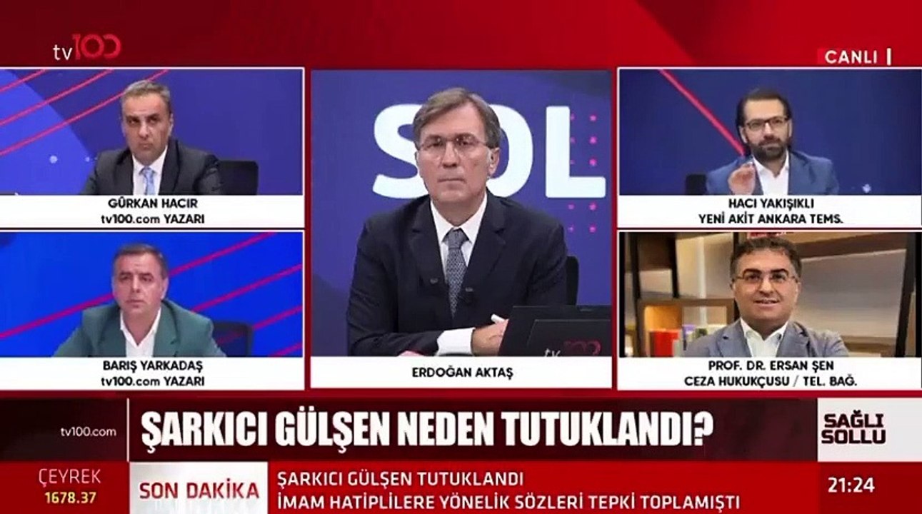 Yeni Akit yazarı ''Gülşen aynı sözü Atatürk'e söyleseydi'' dedi, Ersan Şen çılgına döndü