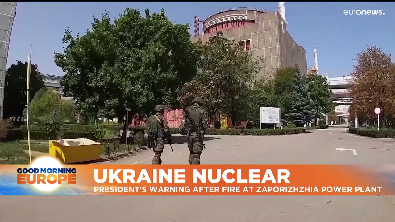 Ukraine war: Zaporizhzhia's 'near disaster'; Russia's 'misinformation'; and Finns' sauna plea