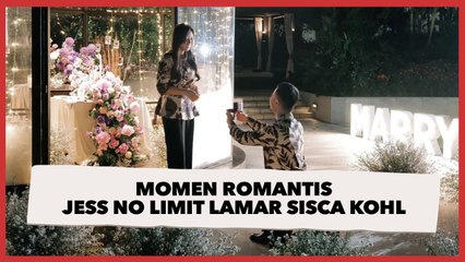 Prank Ajak Makan Malam, Jess No Limit Ternyata Lamar Sisca Kohl  dengan Romantis