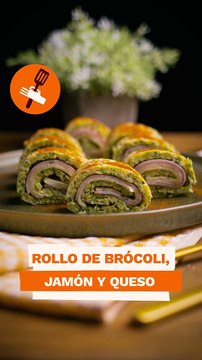 Rollo de brocoli, jamon y queso - v1.2