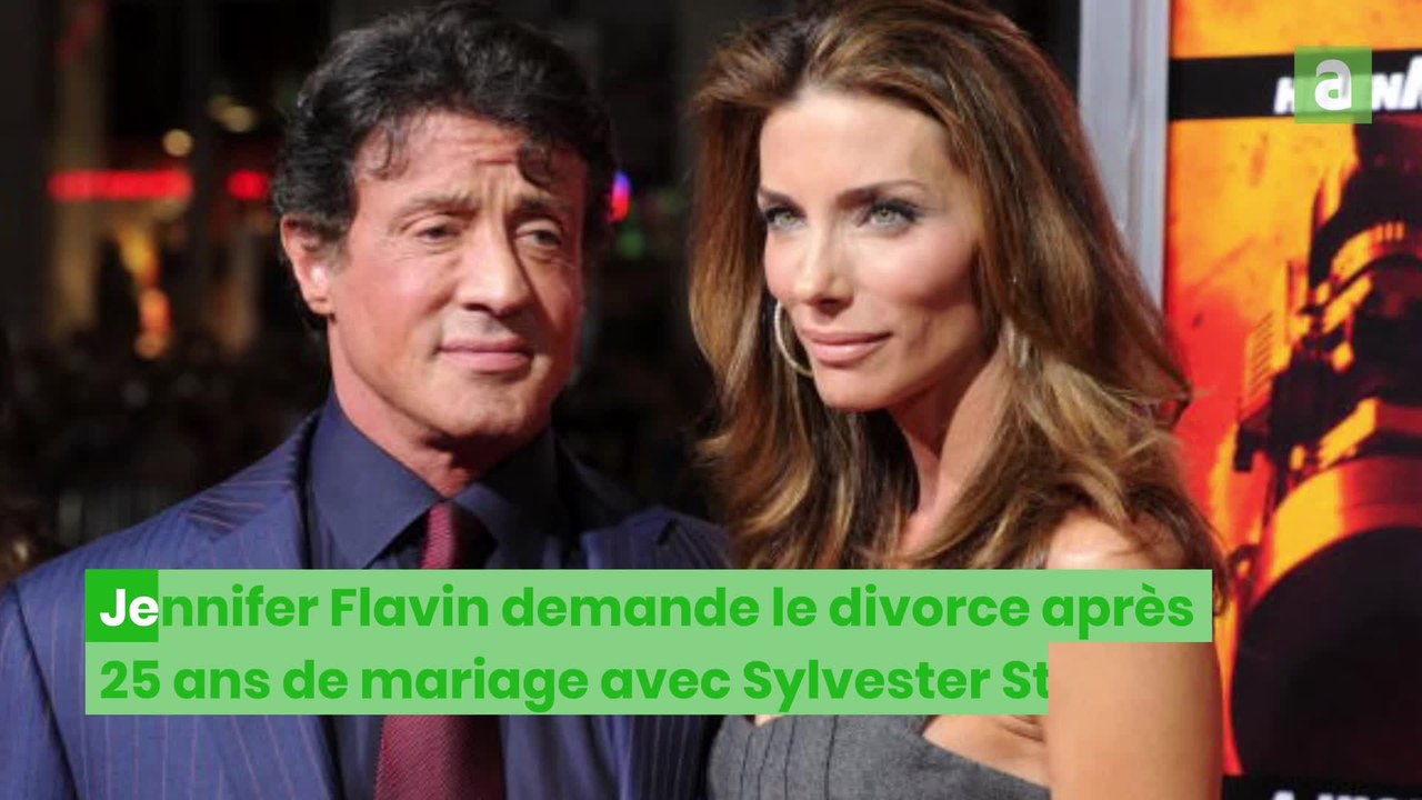 Jennifer Flavin demande le divorce après 25 ans de mariage avec Sylvester Stallone