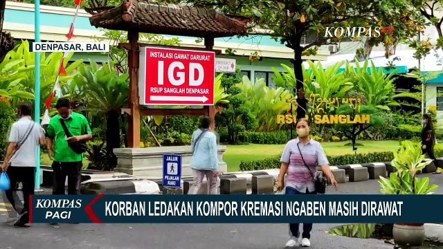 4 Korban Ledakan Kompor Kremasi di Gianyar Masih Dirawat Intensif di RSUP Sanglah