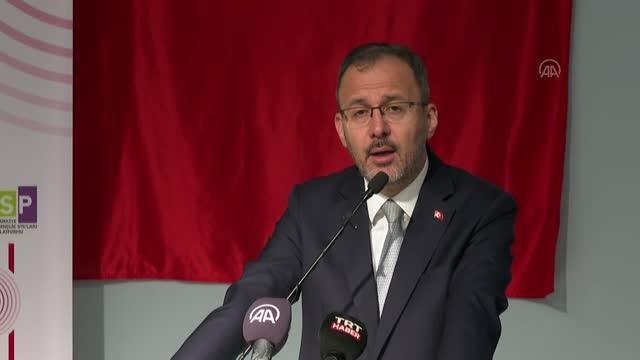 Bakan Kasapoğlu, Türkiye Gençlik STK'ları Platformu'nun gençlik programına katıldı (1)