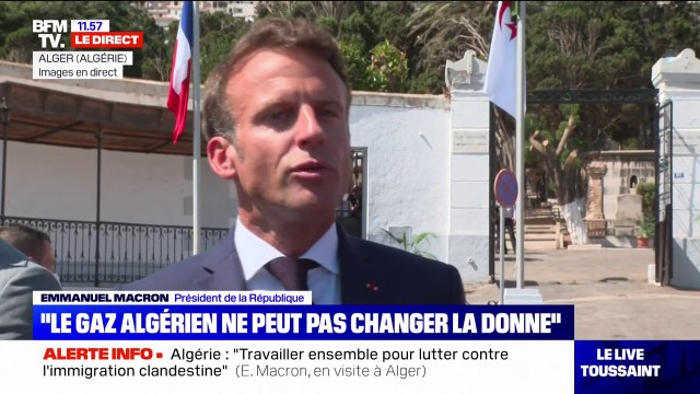 Emmanuel Macron en Algérie: La France n'a pas de leçons à donner