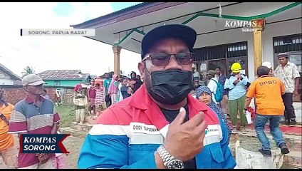 2.000 Pengungsi Banjir Dan Longsor Di Sorong Terima Bantuan
