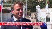 Emmanuel Macron  : «Nous ne sommes pas dans la situation de beaucoup d’autres pays où le gaz algérien est quelque chose qui peut changer la donne»