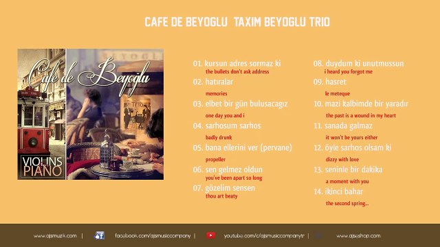 Taxim Trio - Cafe de Beyoğlu - 2 FULL ALBÜM (Official Audio)