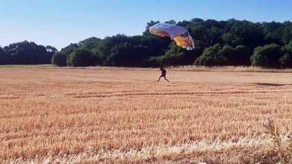 BASE Jump From Wind Turbine Has a Tricky Downwind Landing