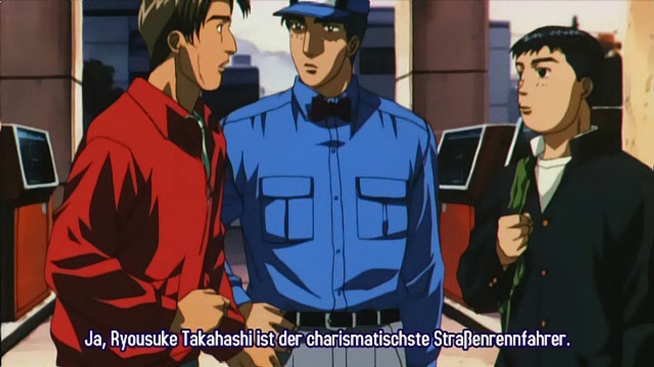 Initial D Staffel 3 Folge 1 - Part 01 HD Deutsch