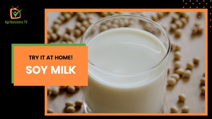 Try it at home:  “Made in Benin” soy milk
