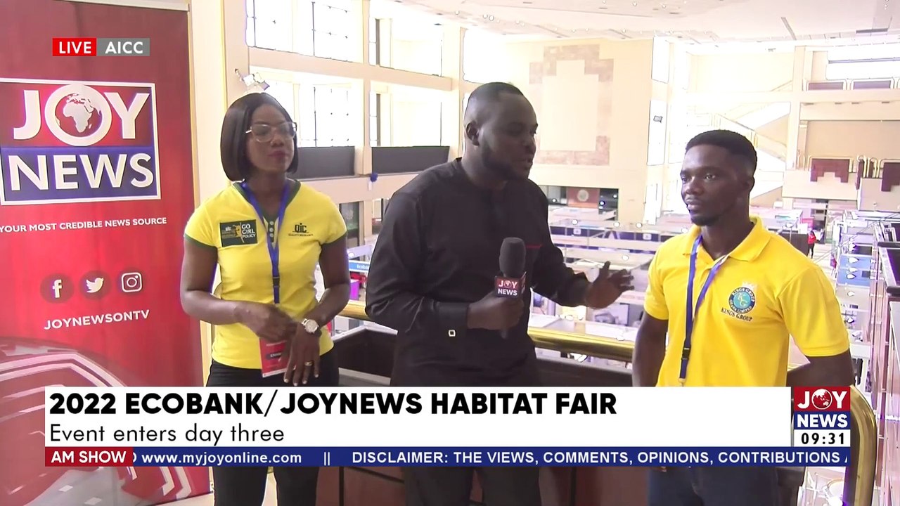 2022 Ecobank/JoyNews Habitat Fair Event enters day three AM Show