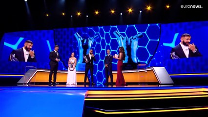 Uefa-Trophäen: Alexia Putellas und Karim Benzema sind Europas Beste