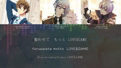 LOVE&GAME - MEZZO & Ryunosuke Tsunashi (lyrics)
