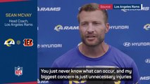 McVay brushes aside Rams/Bengals training bust-up