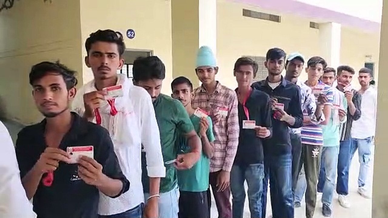 61.37 percent voting in Hanumangarh's State NM...
