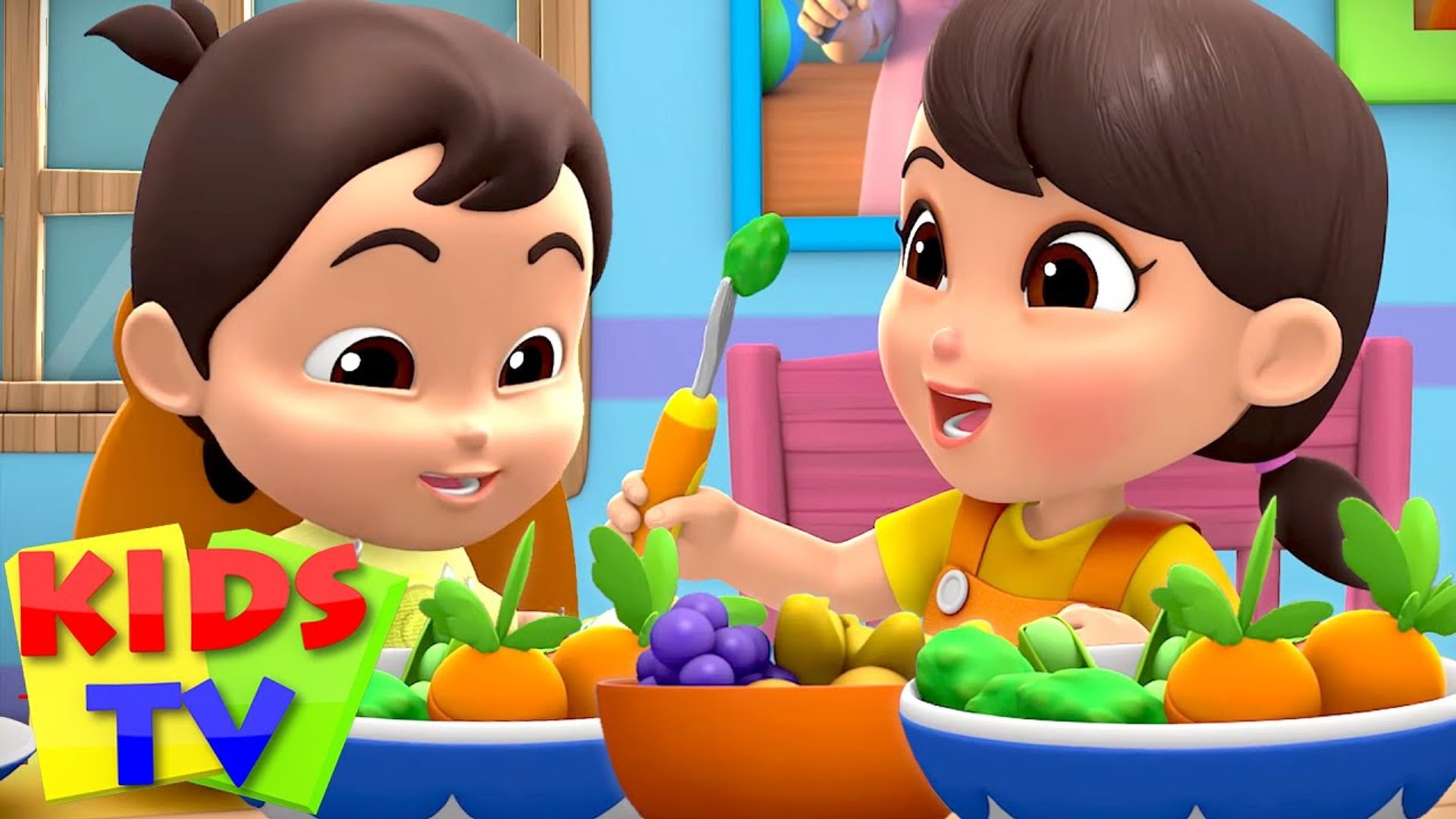Vegetables Song - Learn Colors - Nursery Rhymes & Baby Cartoon Songs -  video Dailymotion