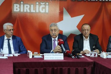 Nevşehir gündem haberi... TESK Genel Başkanı Palandöken Nevşehir'de odalar birliğini ziyaret etti