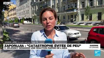 L'Ukraine raccorde la centrale nucléaire de Zaporijjia, occupée par les Russes