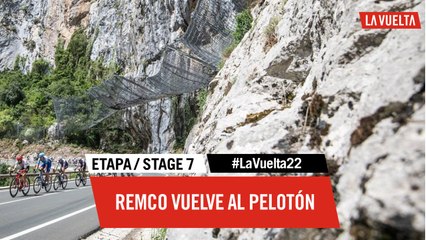 Remco vuelve al peloton - Étape 7 / Stage 7 | #LaVuelta22