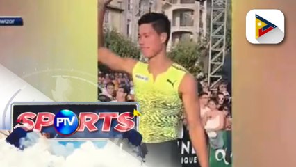 EJ Obiena, nagwagi ng bronze sa 2022 Athletissima