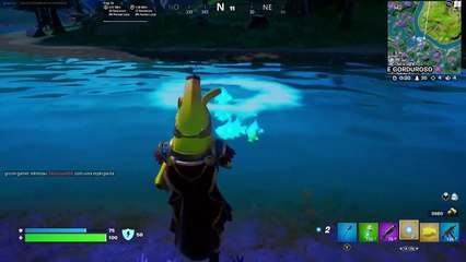 o que acontece se você usar o KAMEHAMEHA nos peixes fortnite