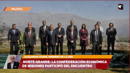 Norte Grande: la confederación económica de misiones participó del encuentro