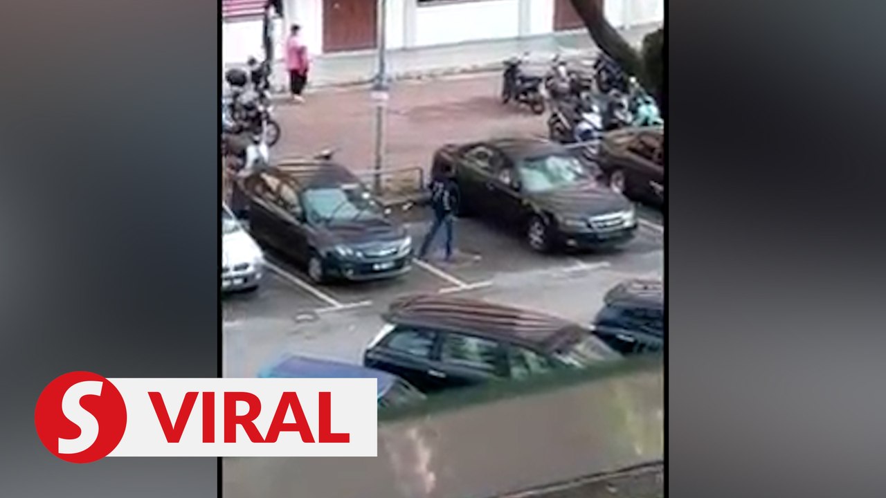 Wanted: Drunk man caught on video smashing brother's car