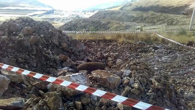Trovata una bomba all'interno della discarica di Bellolampo, a Palermo