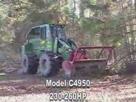 TIMBERCOOP BRUSH CUTTER FRANKLIN BROYEUR FAE FECON BROYAGE