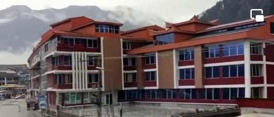 Swat kalam floods video // hani moon hotel silaab main dhoob gya