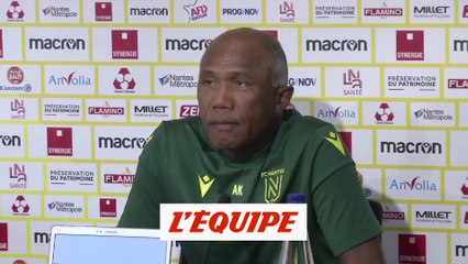 Kombouaré sur Blas : «Son absence, je la comprends» - Foot - L1 - Nantes