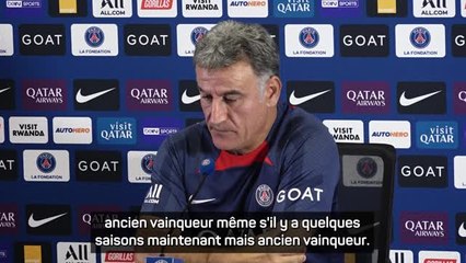 PSG - Galtier : "Il y a des groupes beaucoup plus difficiles"