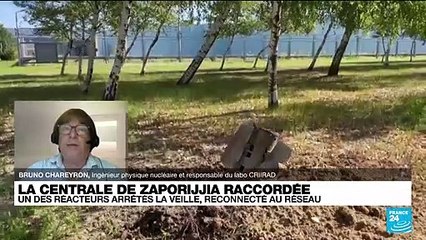 Centrale nucléaire de Zaporijjia raccordée au réseau : que s'est-il passé ?