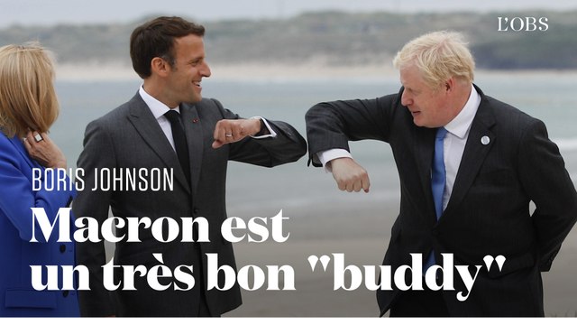 Boris Johnson qualifie Emmanuel Macron de très bon copain du Royaume-Uni
