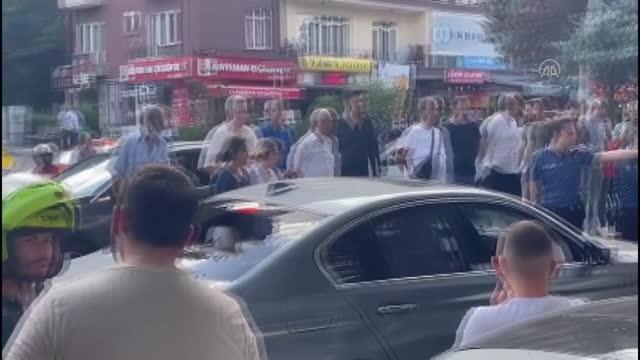 Son dakika haberi | Otomobil sürücüsüyle yaya arasındaki kavgaya polis müdahale etti