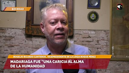 Madariaga fue "una caricia al alma de la Humanidad"