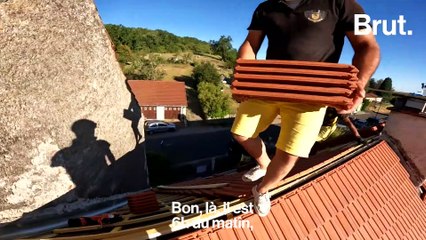 Un jour sur les toits avec Alexandre, couvreur