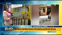 Fuerte disputa vecinal en SMP: Vecinos están enfrentados por instalación de rejas