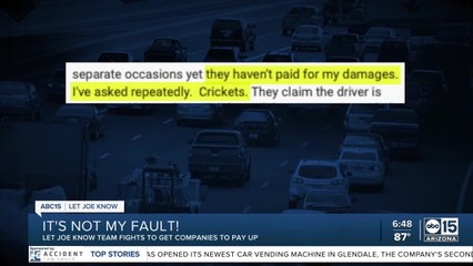 Let Joe Know team fighting to get companies to pay up