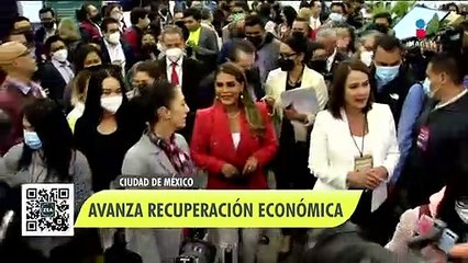 Recuperación económica avanza en la CDMX, asegura Claudia Sheinbaum