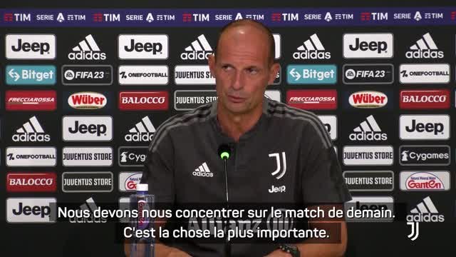 Juventus - Allegri : Vraiment heureux de l'arrivée de Milik