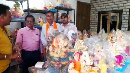 Ganesh chaturthi :  घर-घर बिराजेंगी मिट्टी की गणेश प्रतिमा