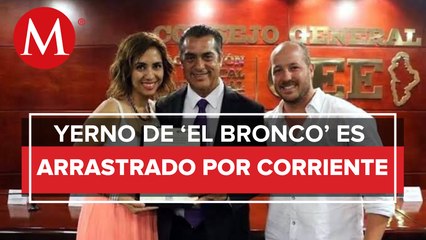 Localizan cuerpo del yerno de Jaime Rodríguez tras ser arrastrado en el río de Salinas